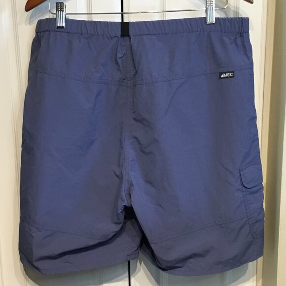 Mountain Equipment Co-Op Blue Shorts - Picture 2 of 3